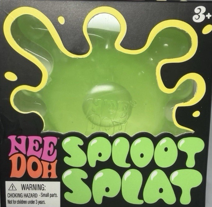 NeeDoh Sploot Splat! Green ✨EXTREMELY RARE✨Impossible To Find *NEW & Authentic*