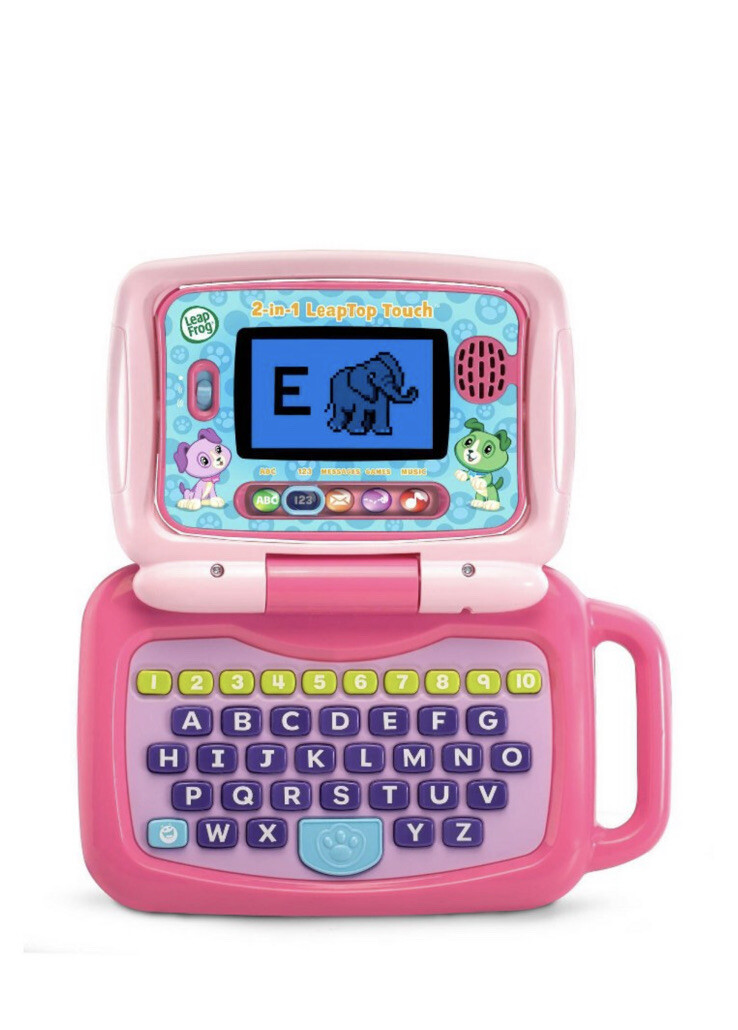 LeapFrog 2-in-1 LeapTop Touch, Pink