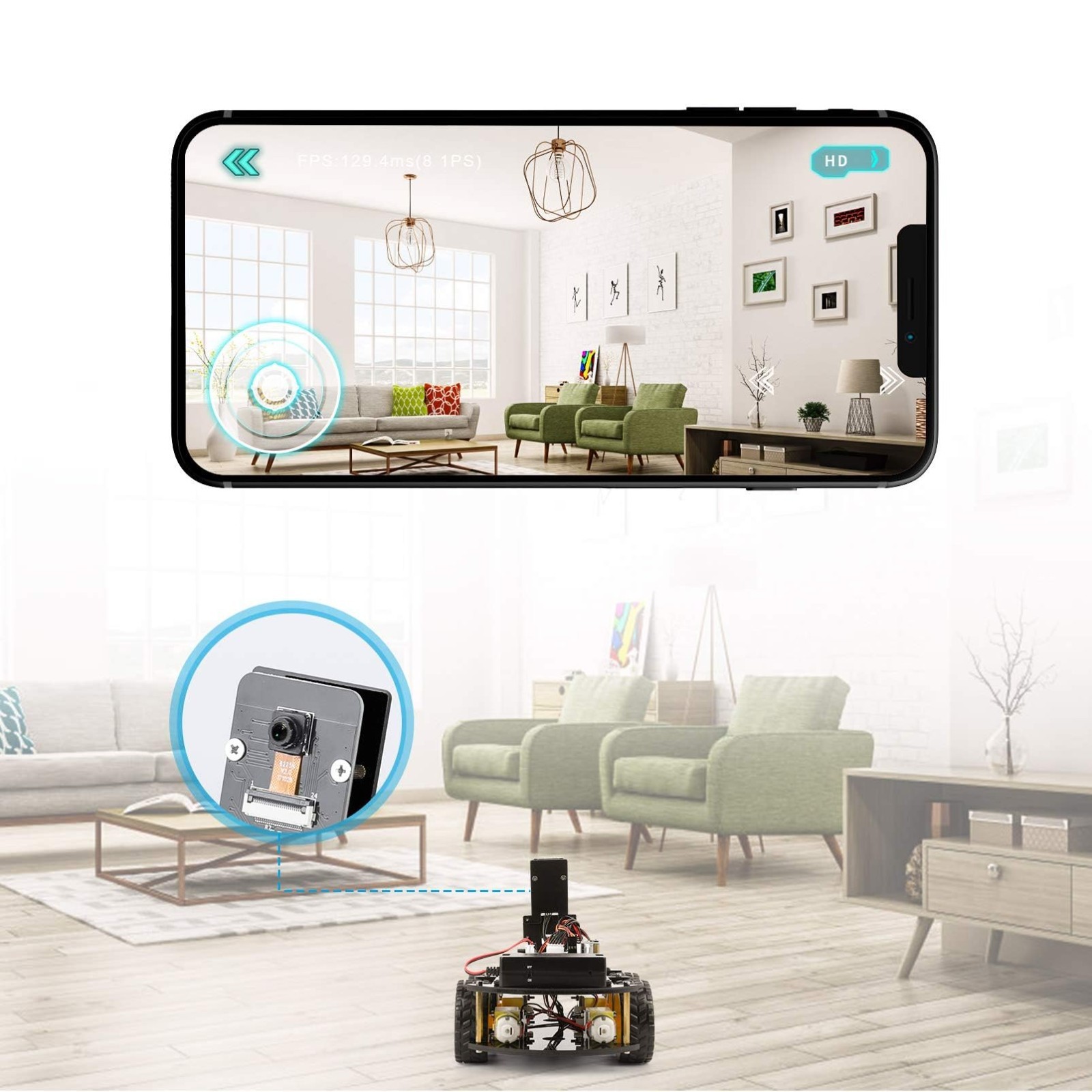 Smart Robot Car Kit for Arduino – STEM Coding Gift for Kids 8-16, Engineering To