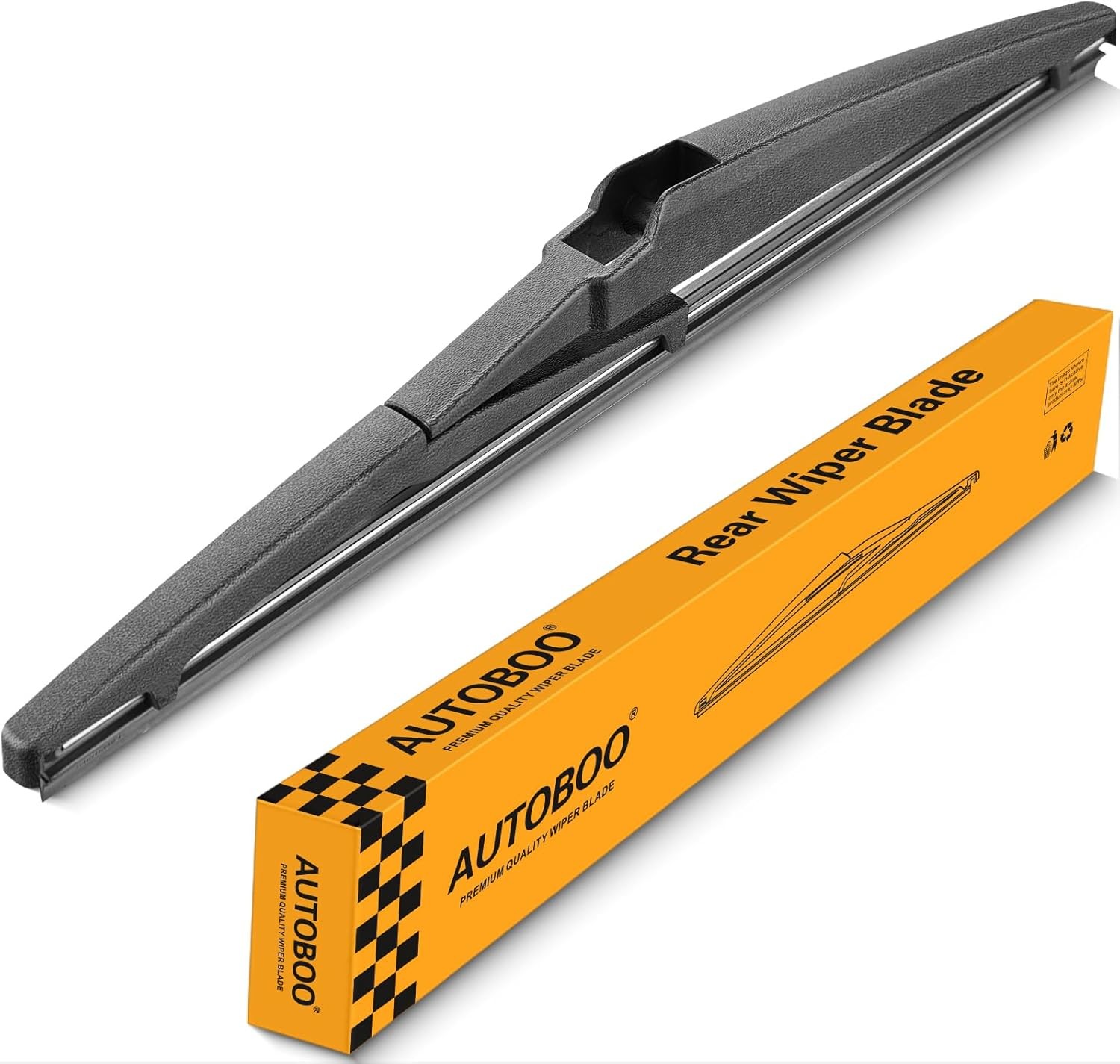 AUTOBOO 12 Inch Rear Wiper Blade Replacement for Toyota Rav4 2001-2023