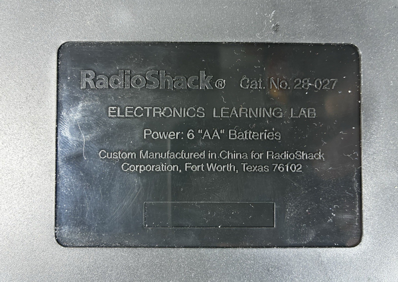 Radio Shack Electronics Learning Lab 28-027 Vintage Electronics