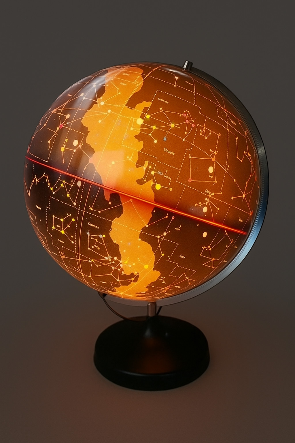 Astronomy Constellation Globe Model – Illuminated Star Map