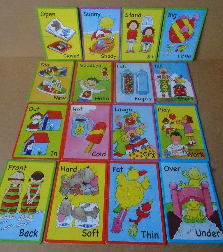Early Learning Puzzle Set (ABC/Opposites/Numbers) by SpiceBox (100% complete)