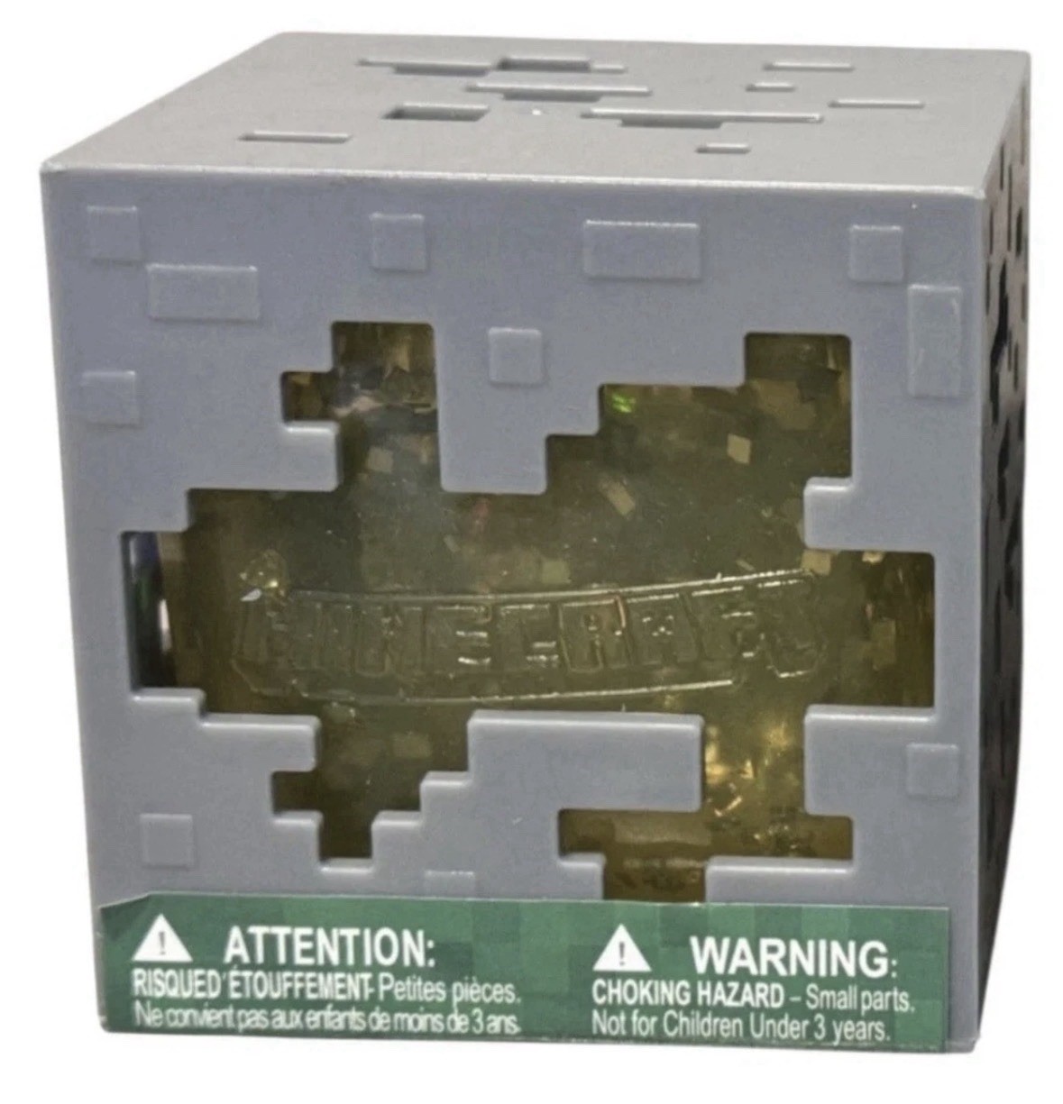 New MINECRAFT JELLY CUBES – Viral Squishy Cube YELLOW – IN HAND Ships SAME DAY