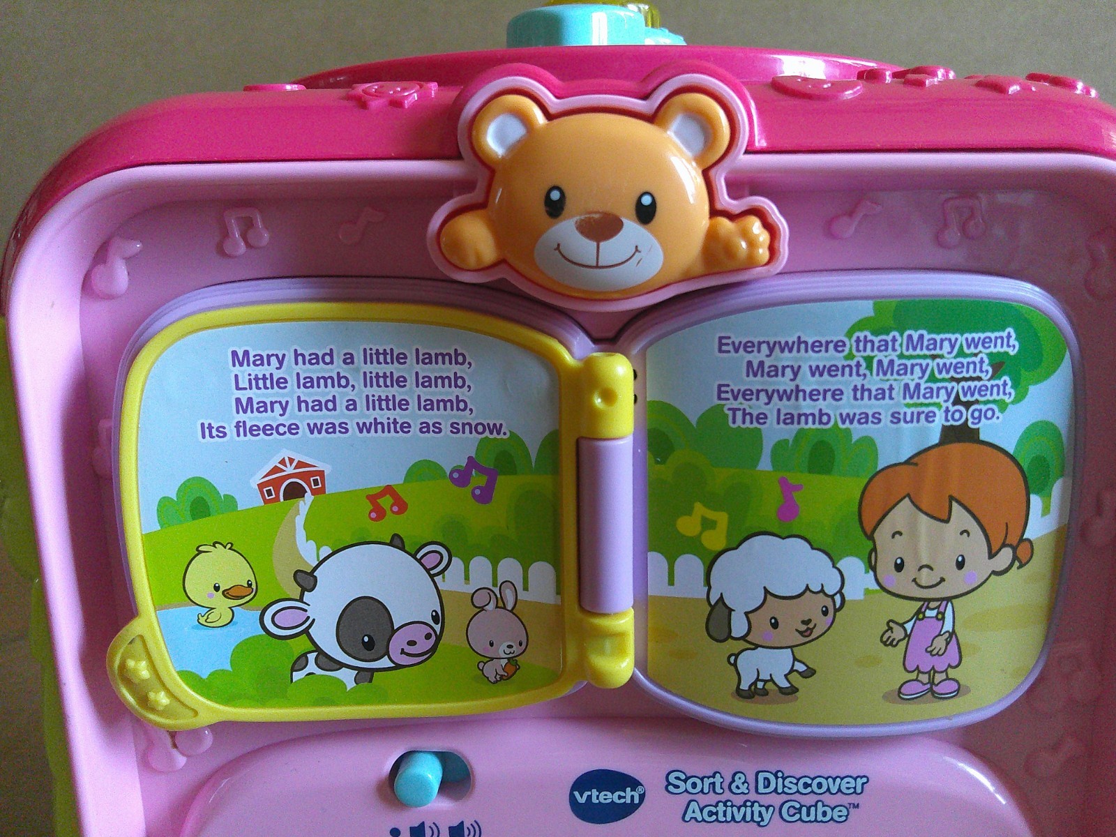 VTech Sort and Discover Activity Cube, Multicolor with BLOCKS