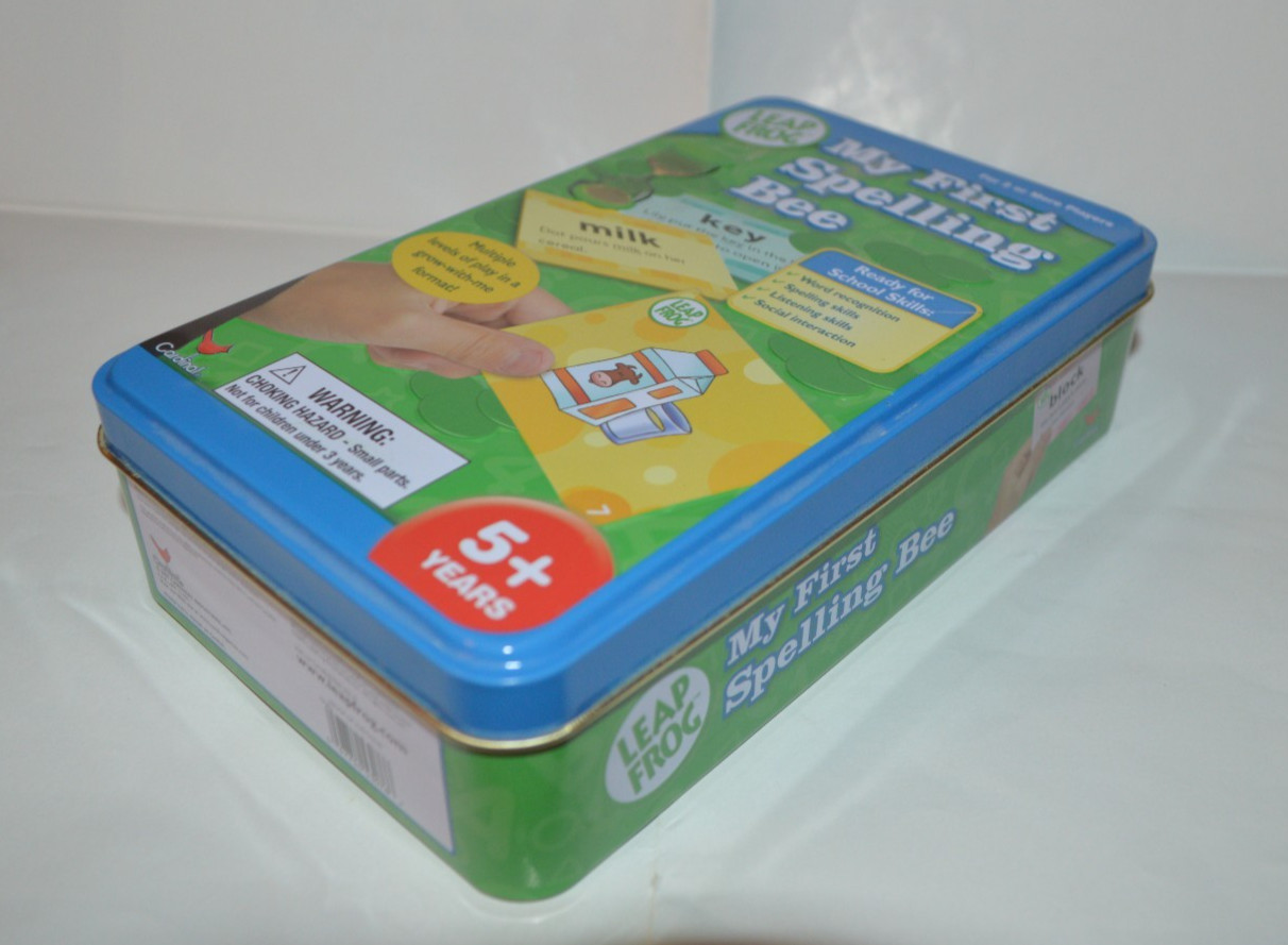 Leapfrog My First Spelling Bee Game Flash Cards in Tin School Readiness