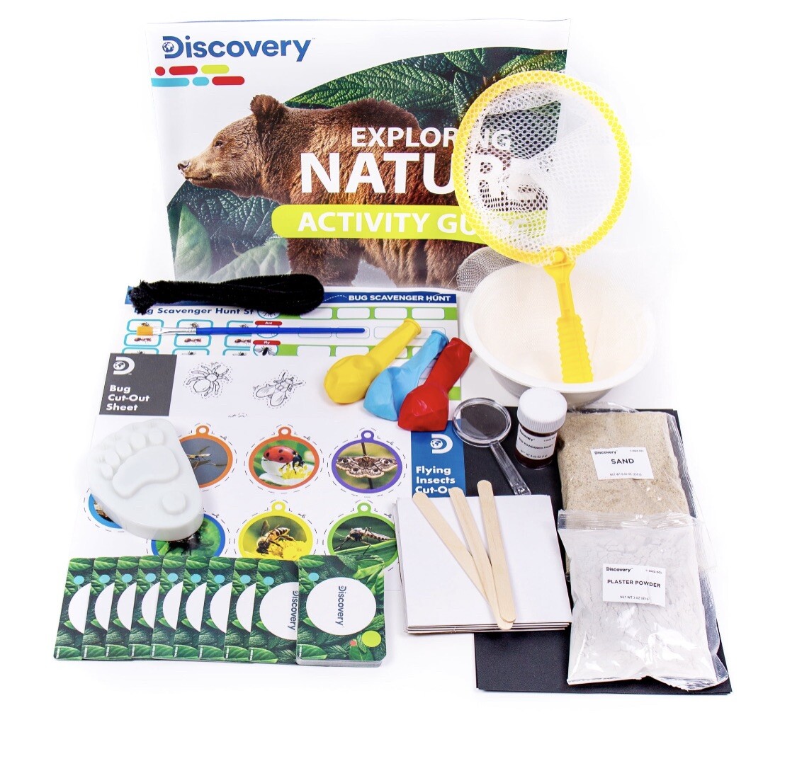 Discovery! Exploring Nature, STEM Kit for Kids Age 6 and Up, Nature Experiments.