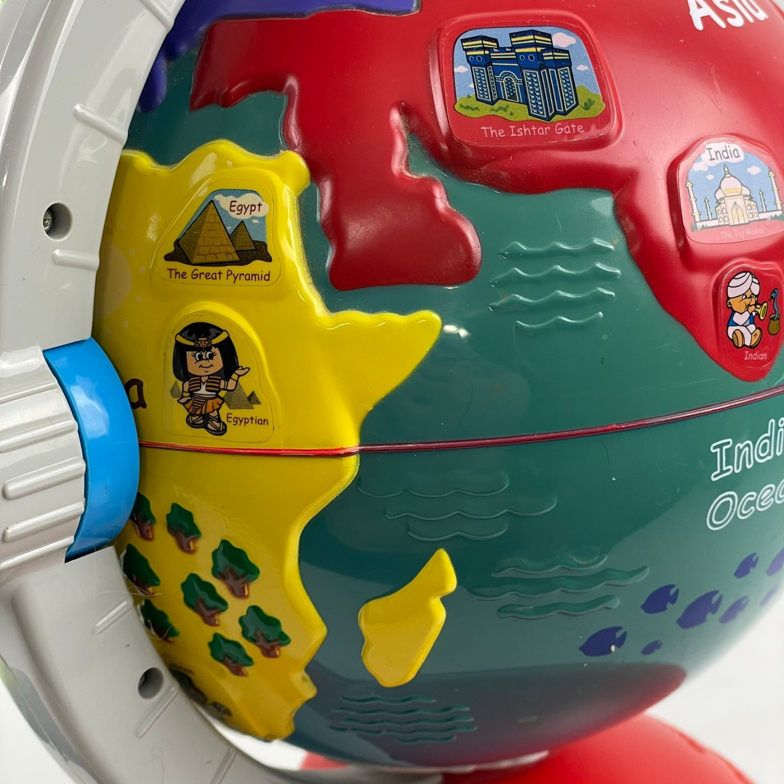 Vtech Kids Toy Fly & Learn Globe Educational Interactive Learning Game Vintage