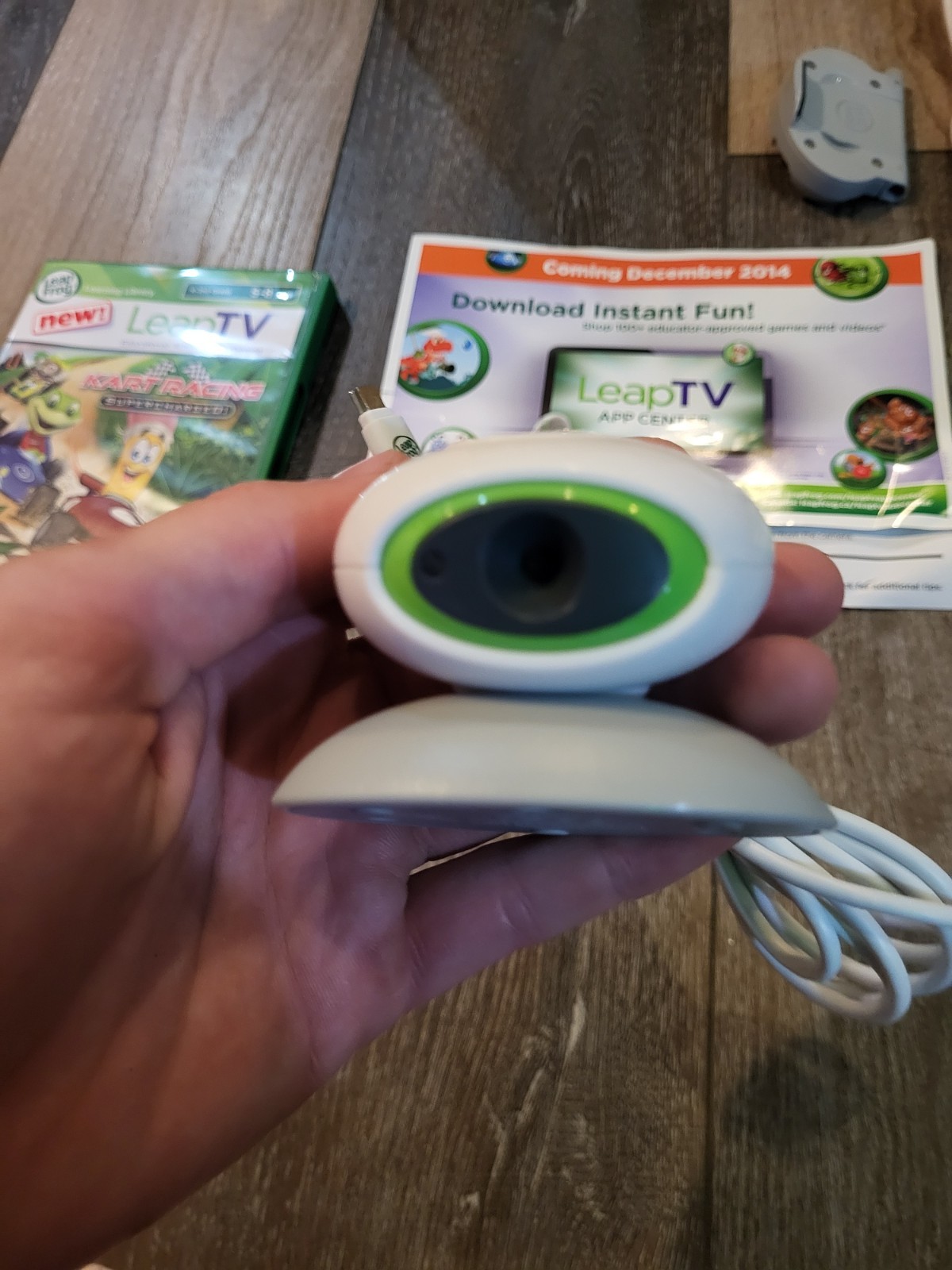 Leap Frog Leap TV Educational Video Gaming System LeapTV With One Game