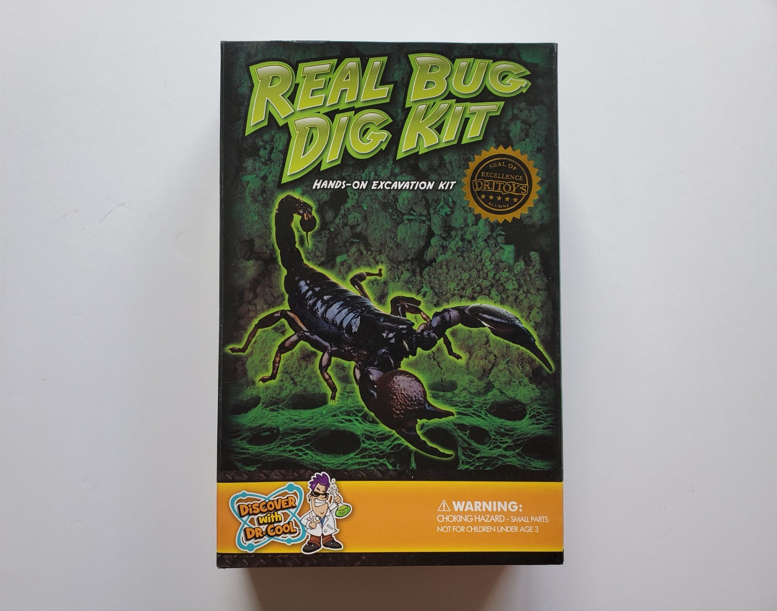 NEW Real Bug Dig Kit Discover W/ Dr. Cool Award Winning Hands on Excavation Kit