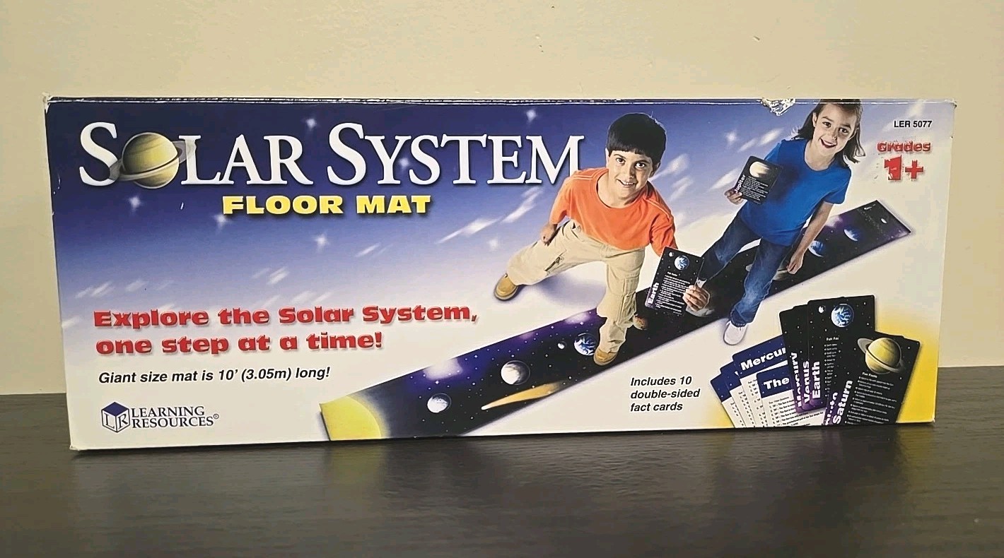 New – Learning Resources Solar System Floor Mat LER 5077