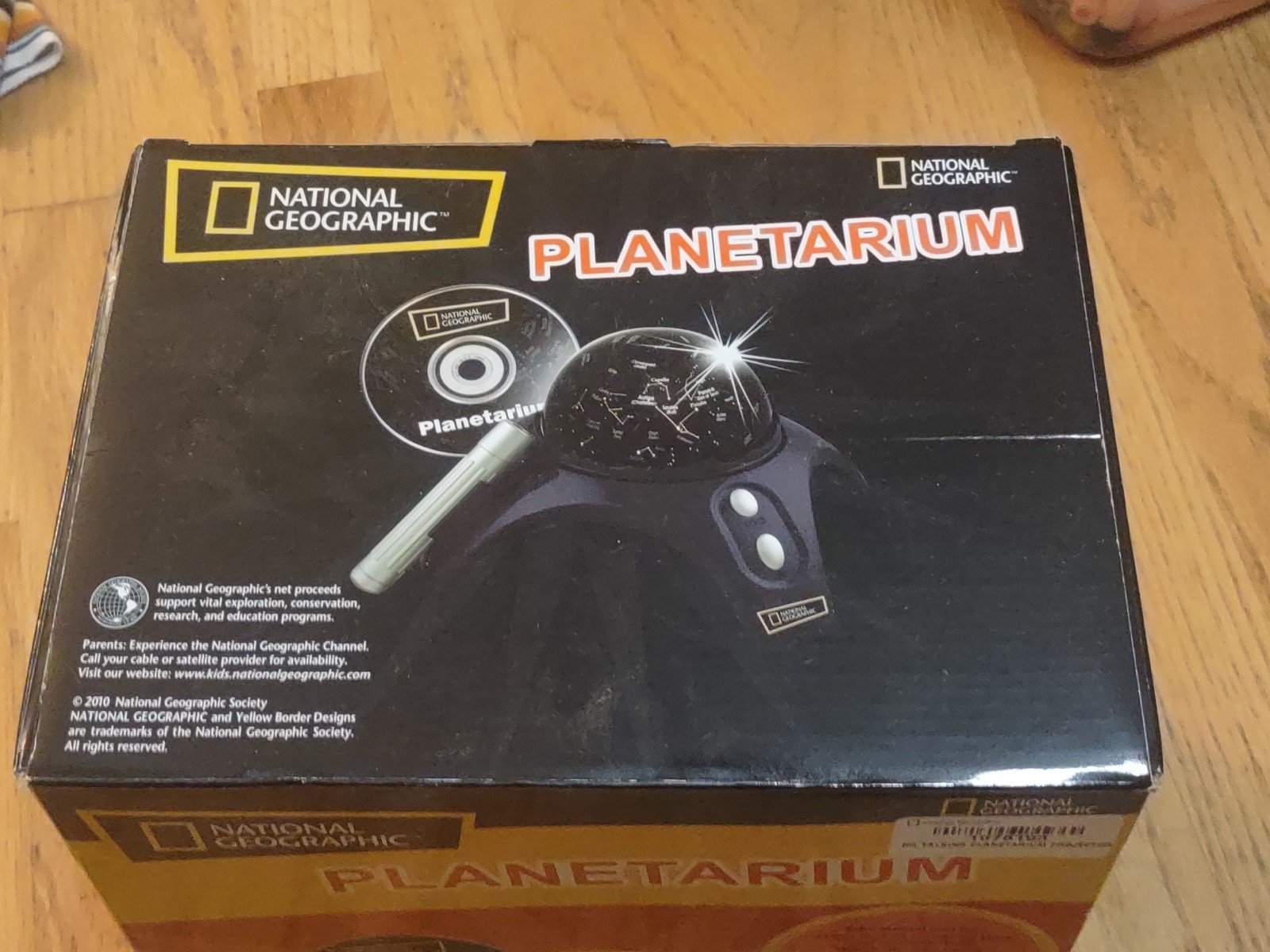NIB NRFB Sealed 2010 National Geographic Projection Planetarium Star Projector