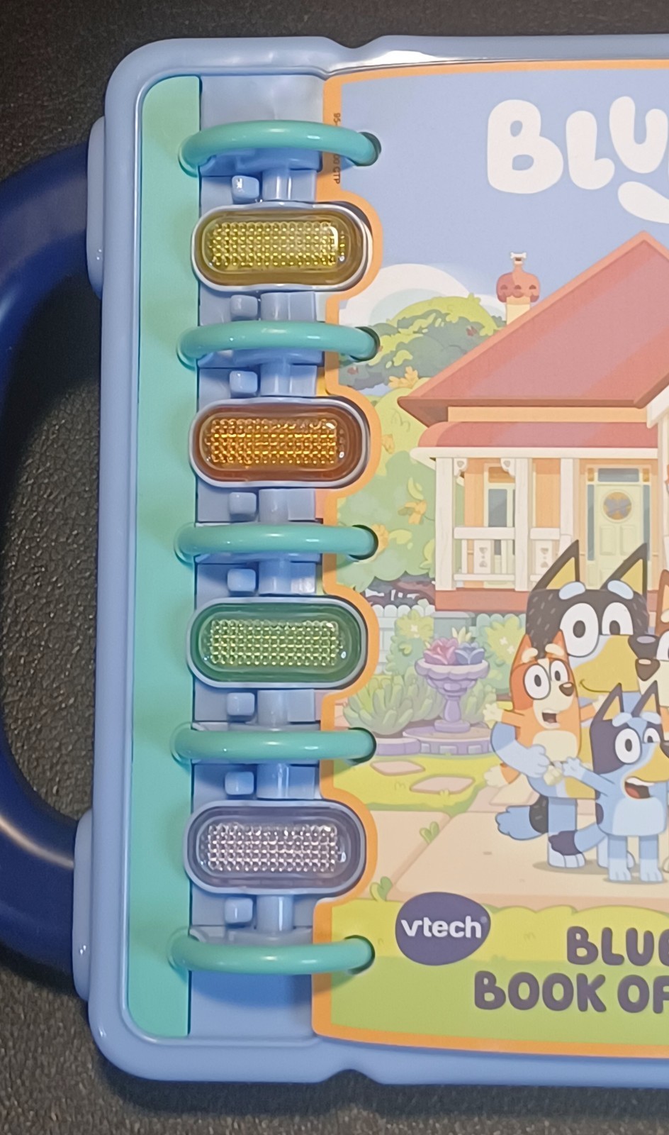 VTech Bluey’s Book of Games 5412 Interactive Pretend-Play Book for Preschoolers