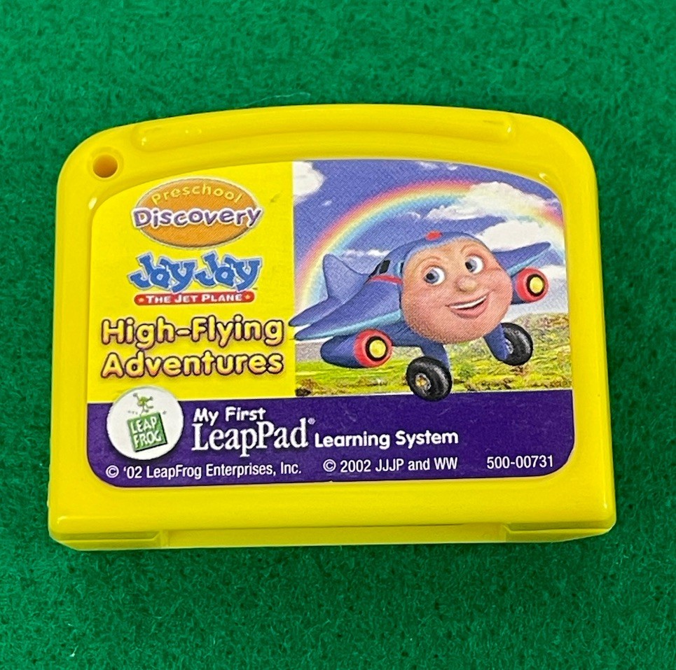 JAY-JAY THE JET PLANE High Adventure Replace Cartridge Leapfrog My 1st Leap Pad