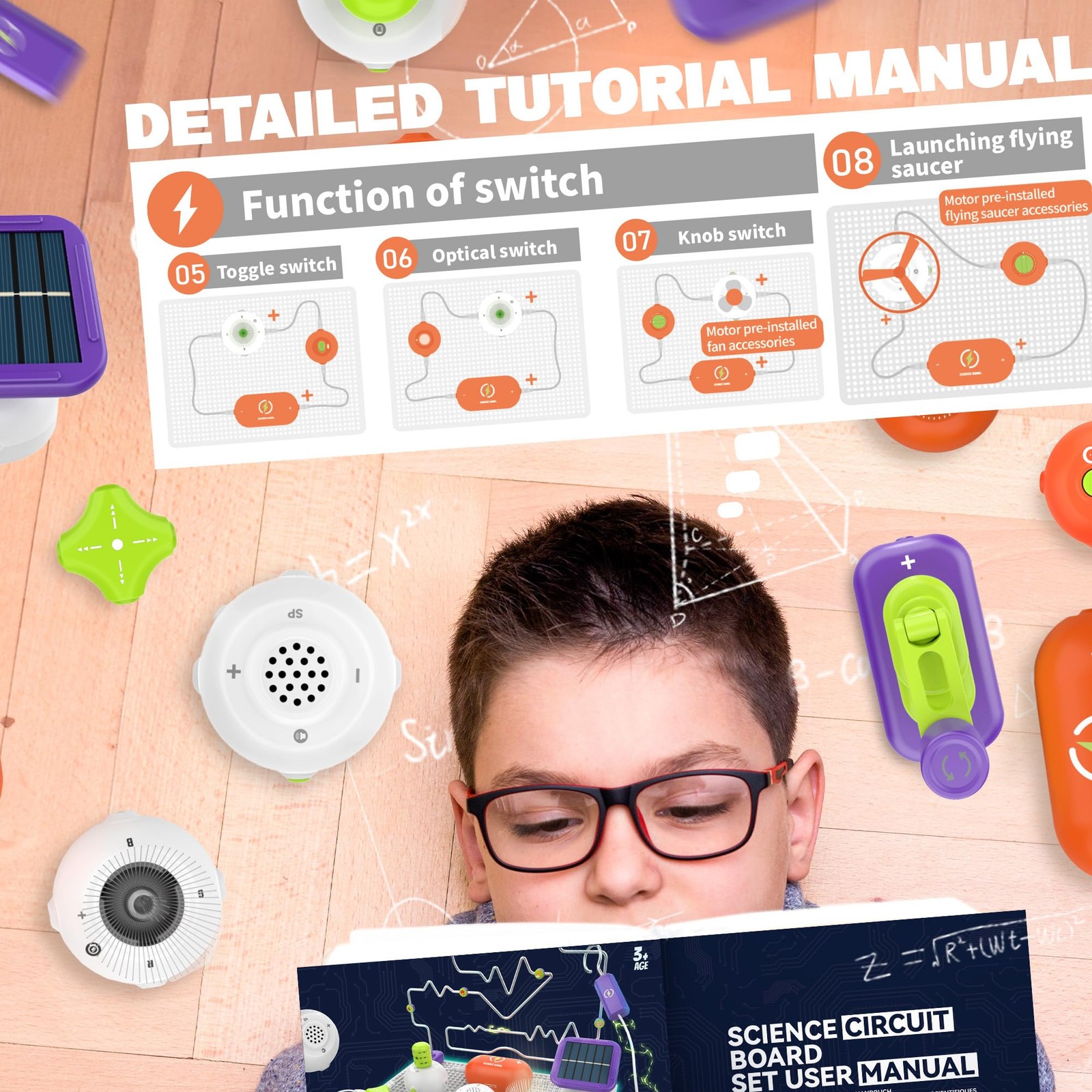 Science Kits for Kids STEM Kits for Kids, Electronics Exploration Kit, Over …