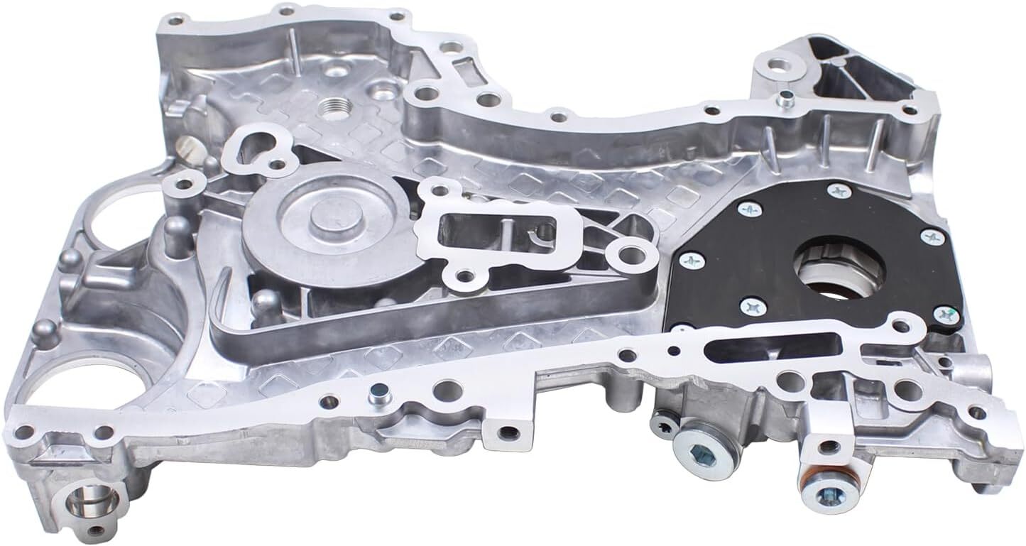 MOTOKU Front Timing Chain Cover Oil Pump Assembly with Gasket for Chevrolet