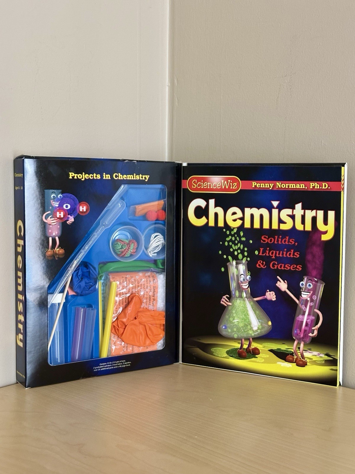 [GREAT] ScienceWiz Chemistry Solids, Liquids & Gases Educational Science Kit