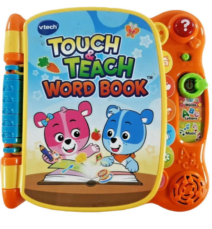 VTech Touch and Teach Word Book Interactive Musical Educational Baby Toddler Toy