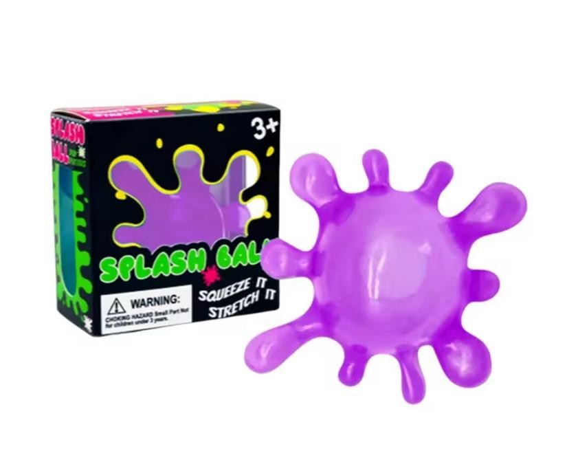 Purple NeeDoh 💜 SPLOOT SPLAT Nee Doh Splatter Fidget Squishy 🚚Free Delivery