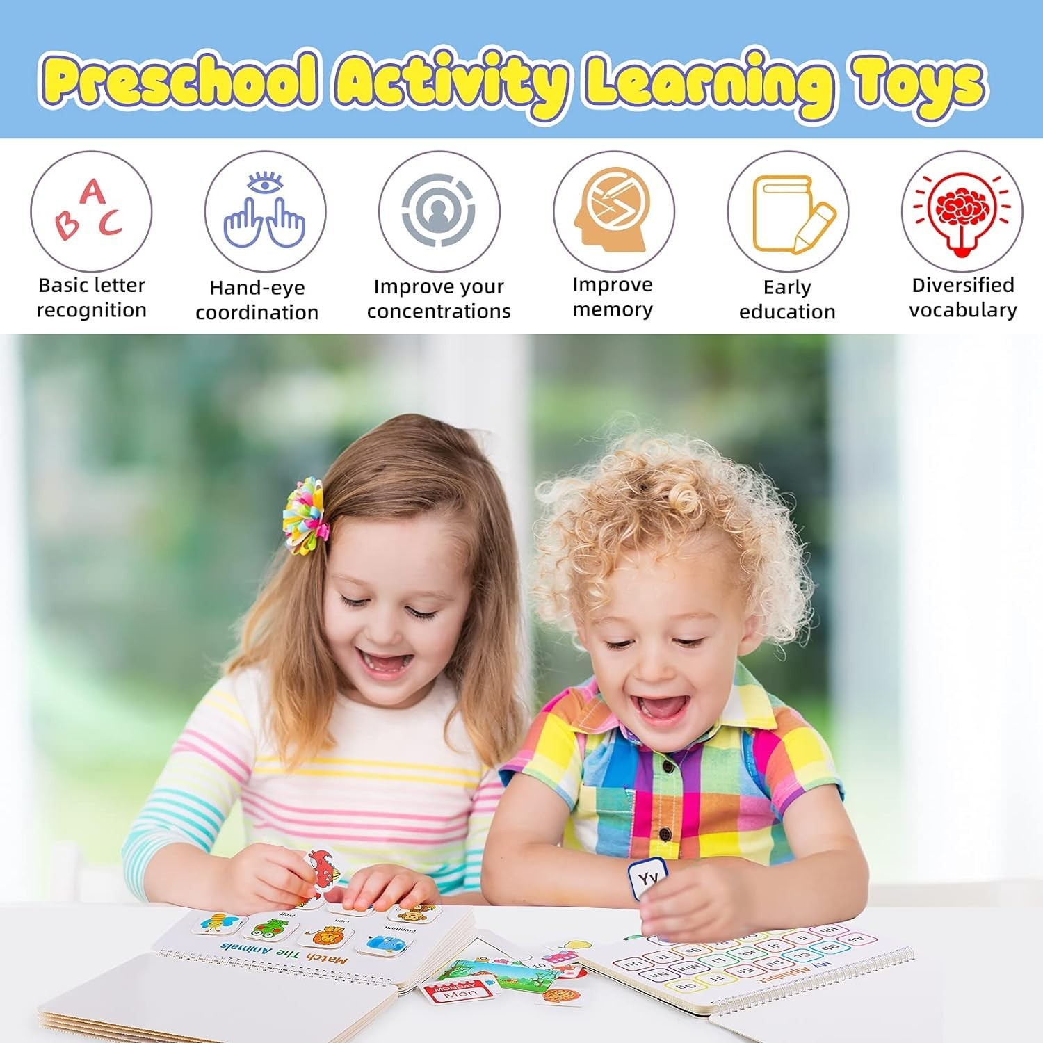 Preschool Learning Activities Binder