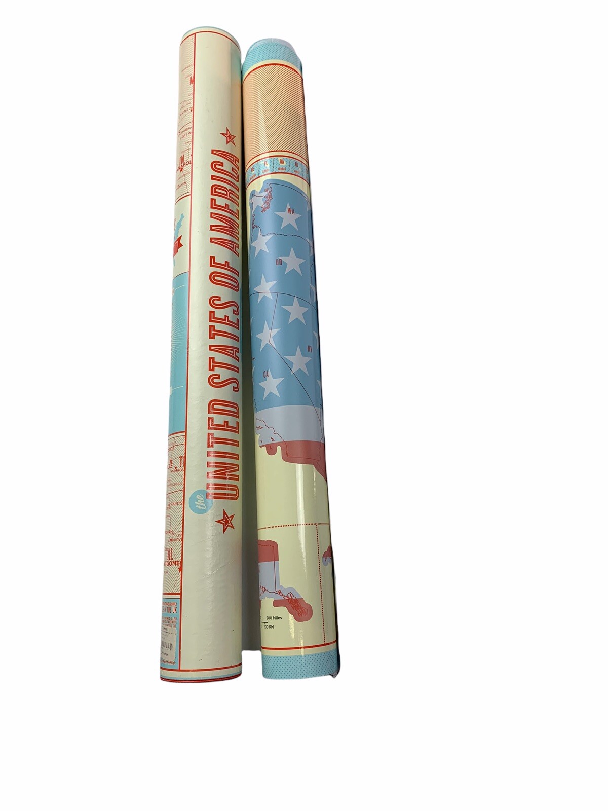 Luckies of London ‘The United States of America’ Scratch Map Home Decor Accents