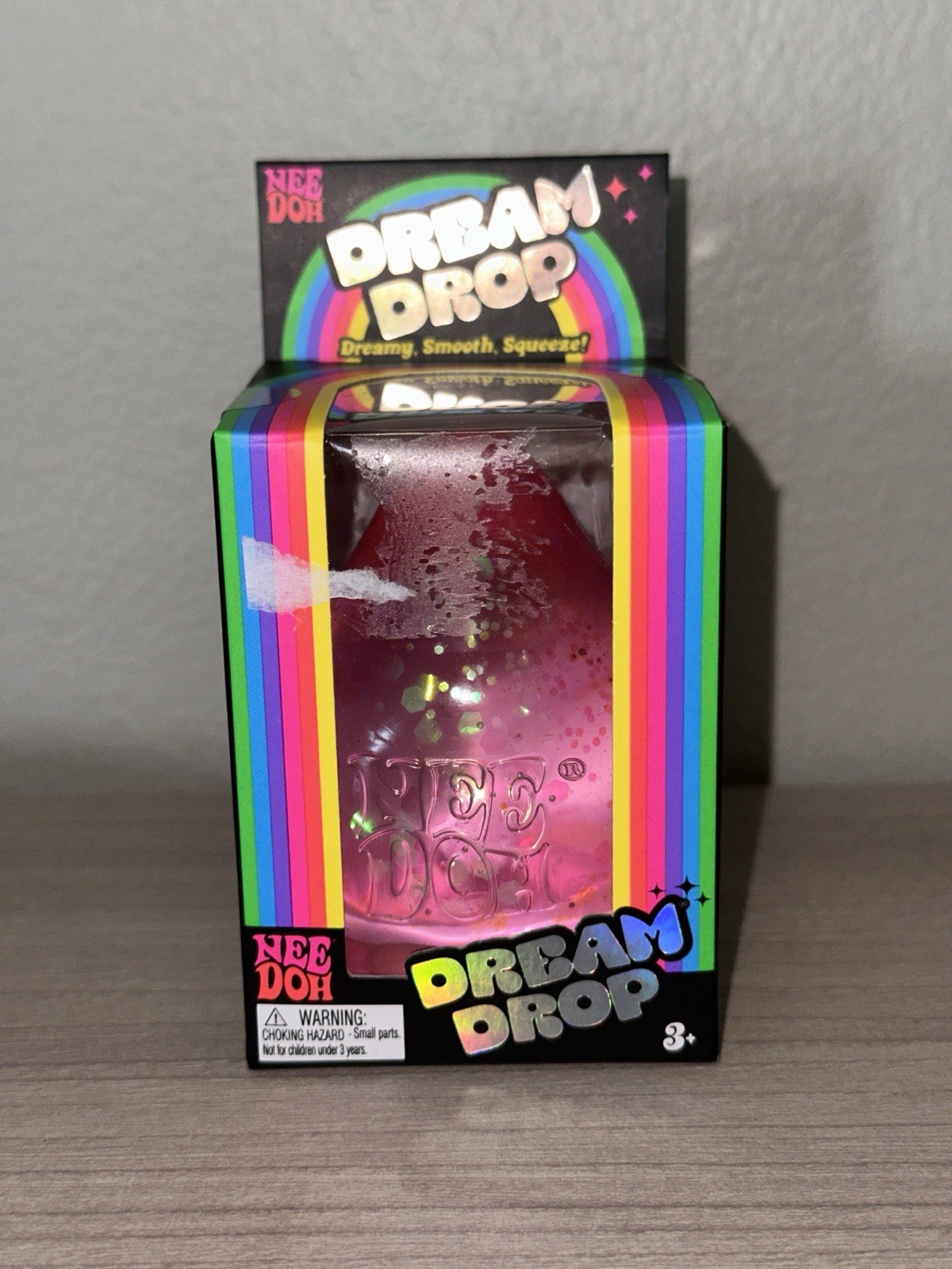 NeeDoh Dream Drop: Sensory Toy/Fidget – Pink – GENUINE AUTHENTIC