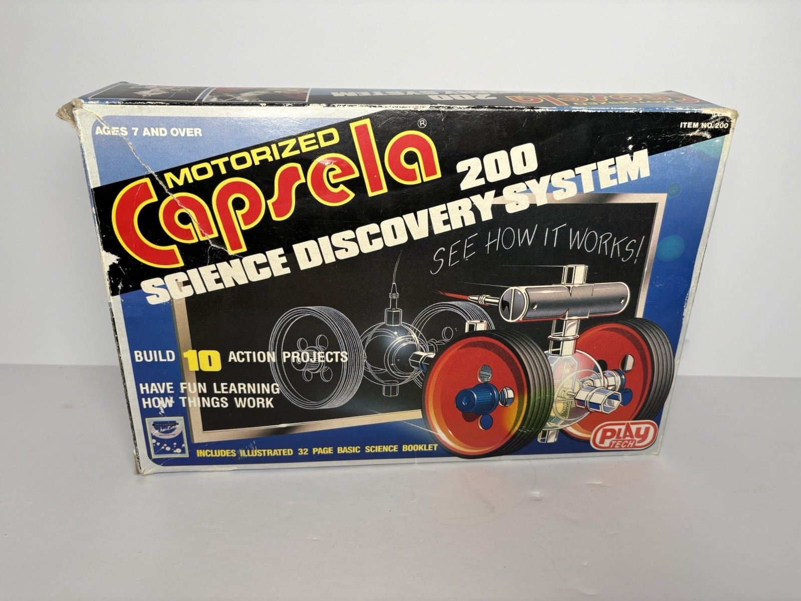 CAPSELA 200 Motorized STEM Science Discovery System— INCOMPLETE PARTS