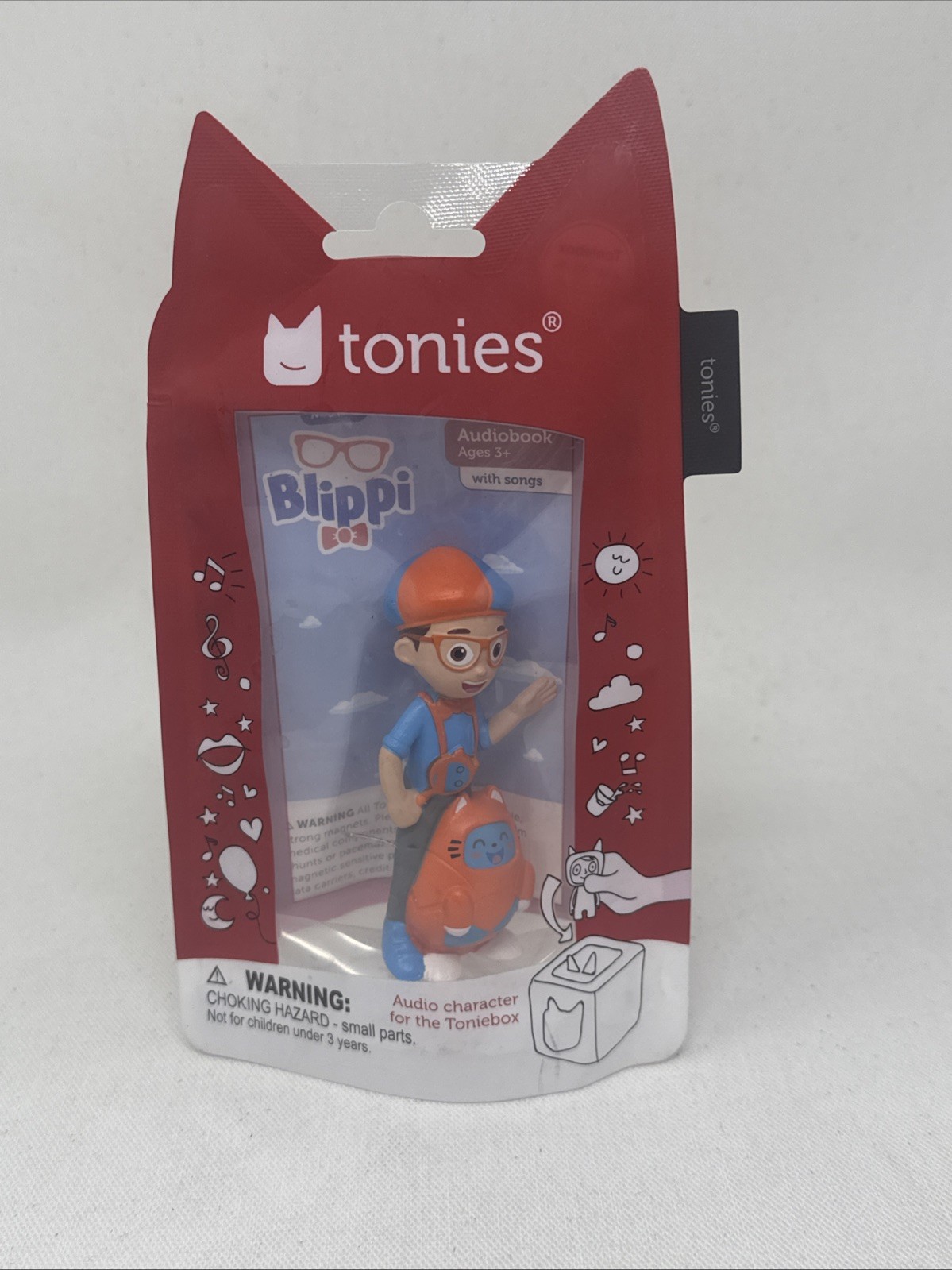 Tonies – Blippi Tonie – Blippi Moonbug Audiobook Play Figurine for Toniebox NEW