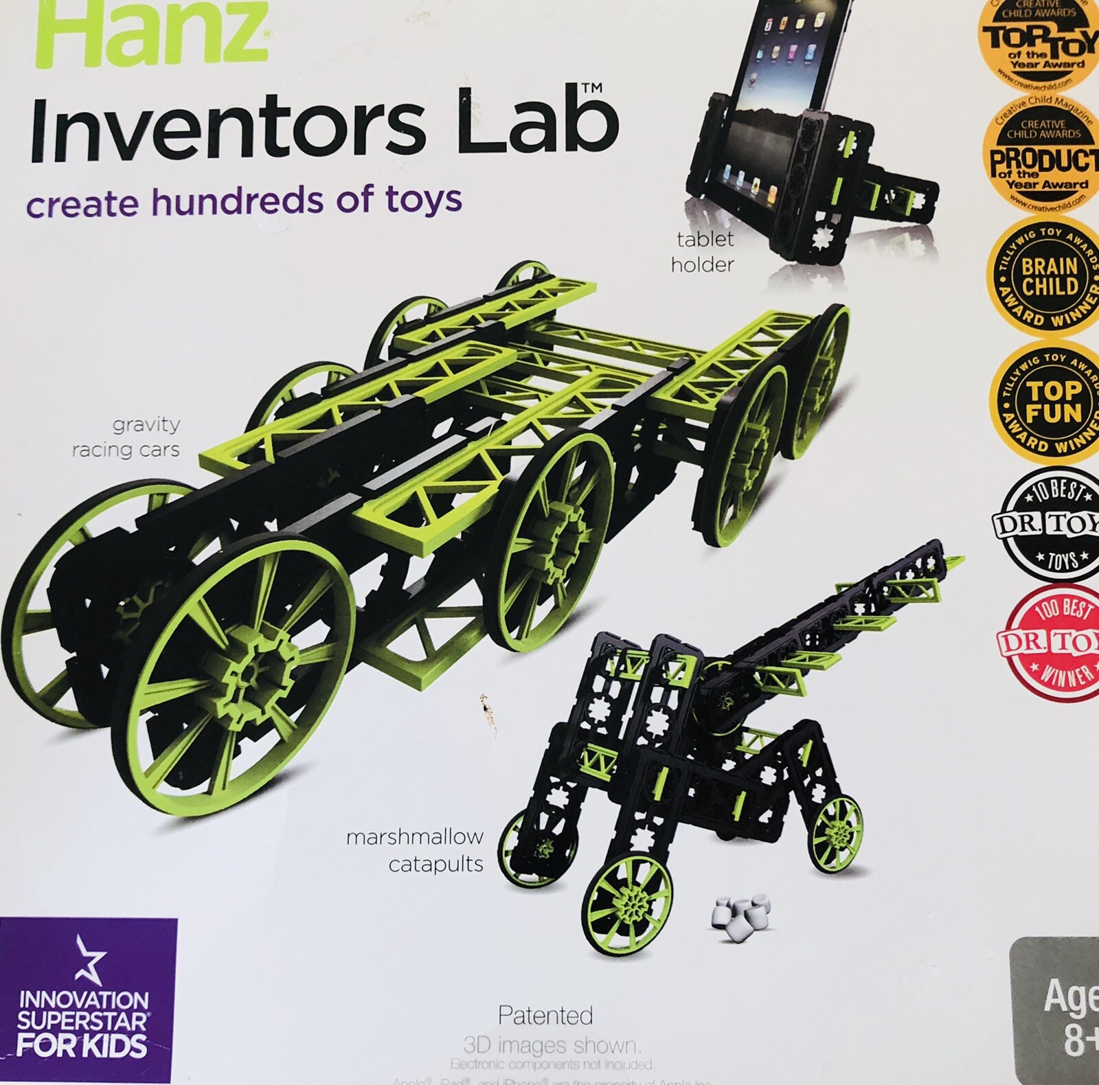 Hanz Inventors Lab Kit Create, Innovate & Learn Engineering & Design Principles