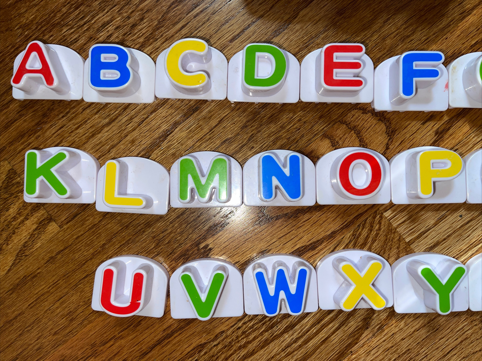 Leap Frog Magnetic Learning System School Bus 25 Letters Missing Letter R. *9*