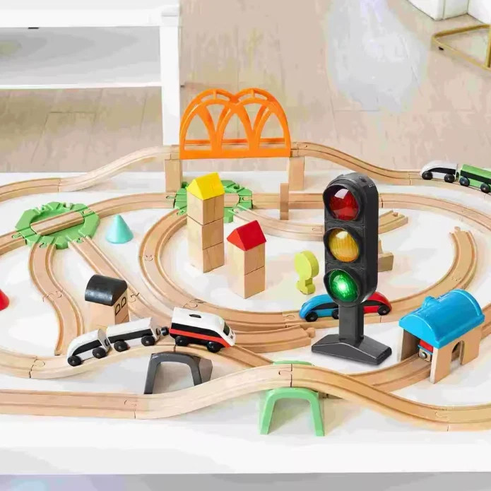 Traffic Light Toy Lamp Simulation Road Signal Safety Light Desk Ornament