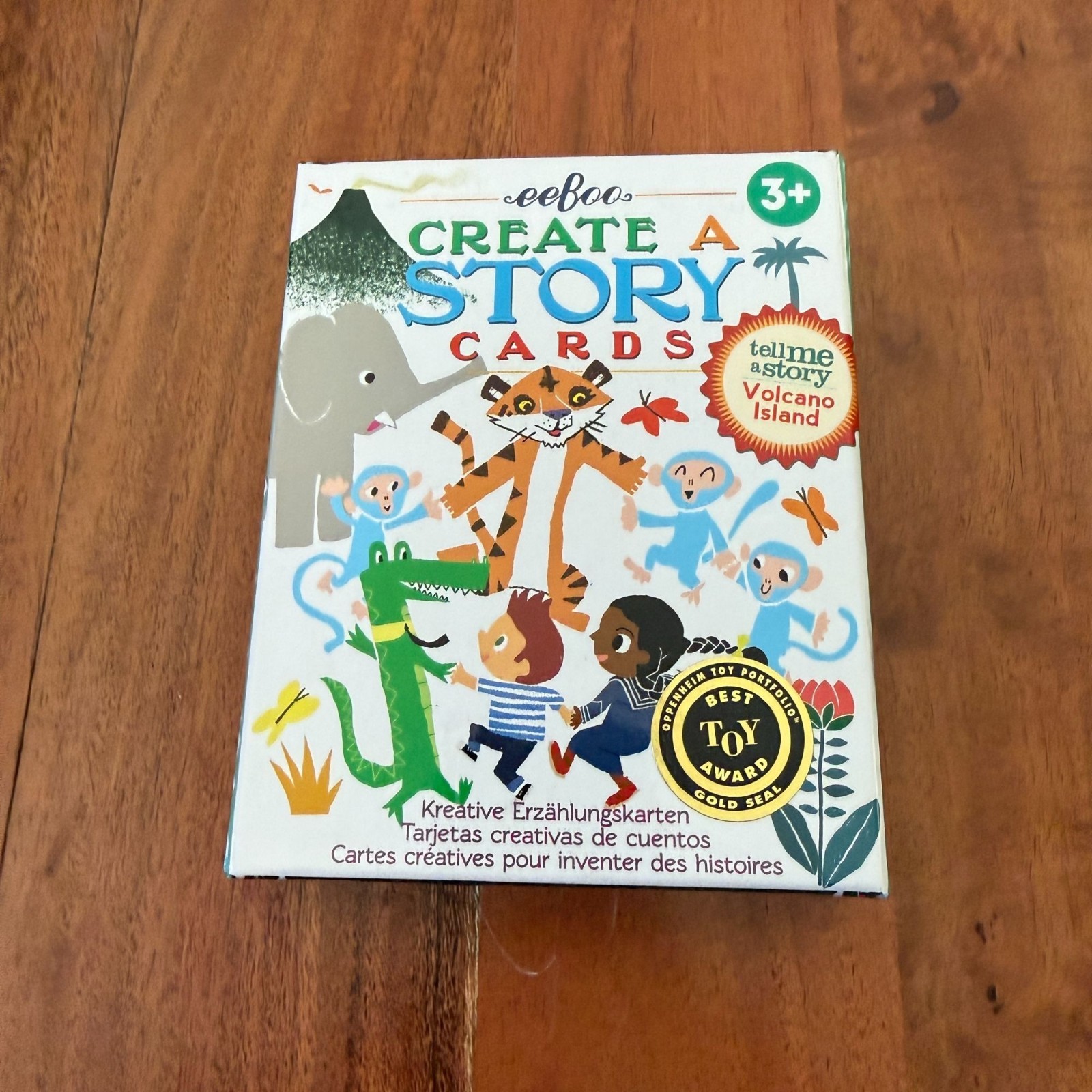 Kids Educational Card Game Lot eeBoo Create A Story Disney Eye Found It Trend