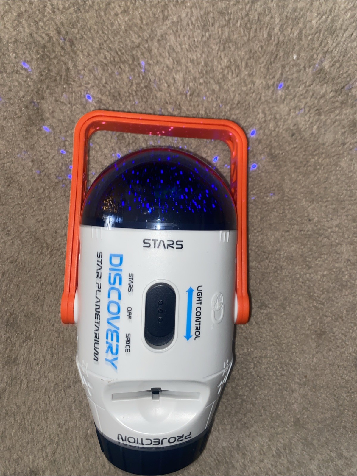 Discovery Planetarium Projector with Rotating Stars, Slide Planets Project
