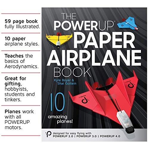 STEM Education Kit with Motorized Conversion Module & Paper Airplane Book – Fun