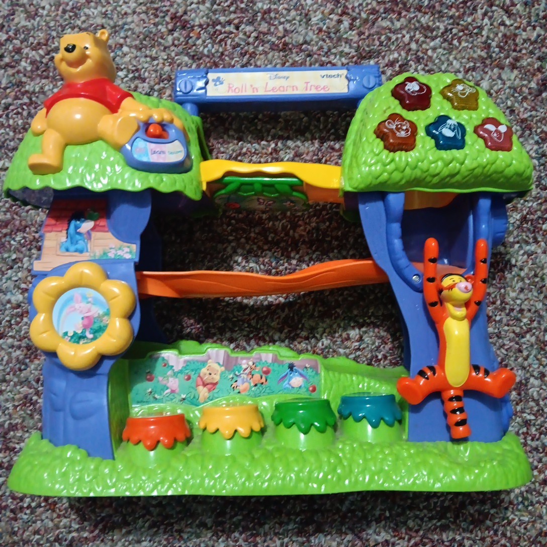 VTech Disney Winnie The Pooh Roll ‘n Learn Treehouse No Balls