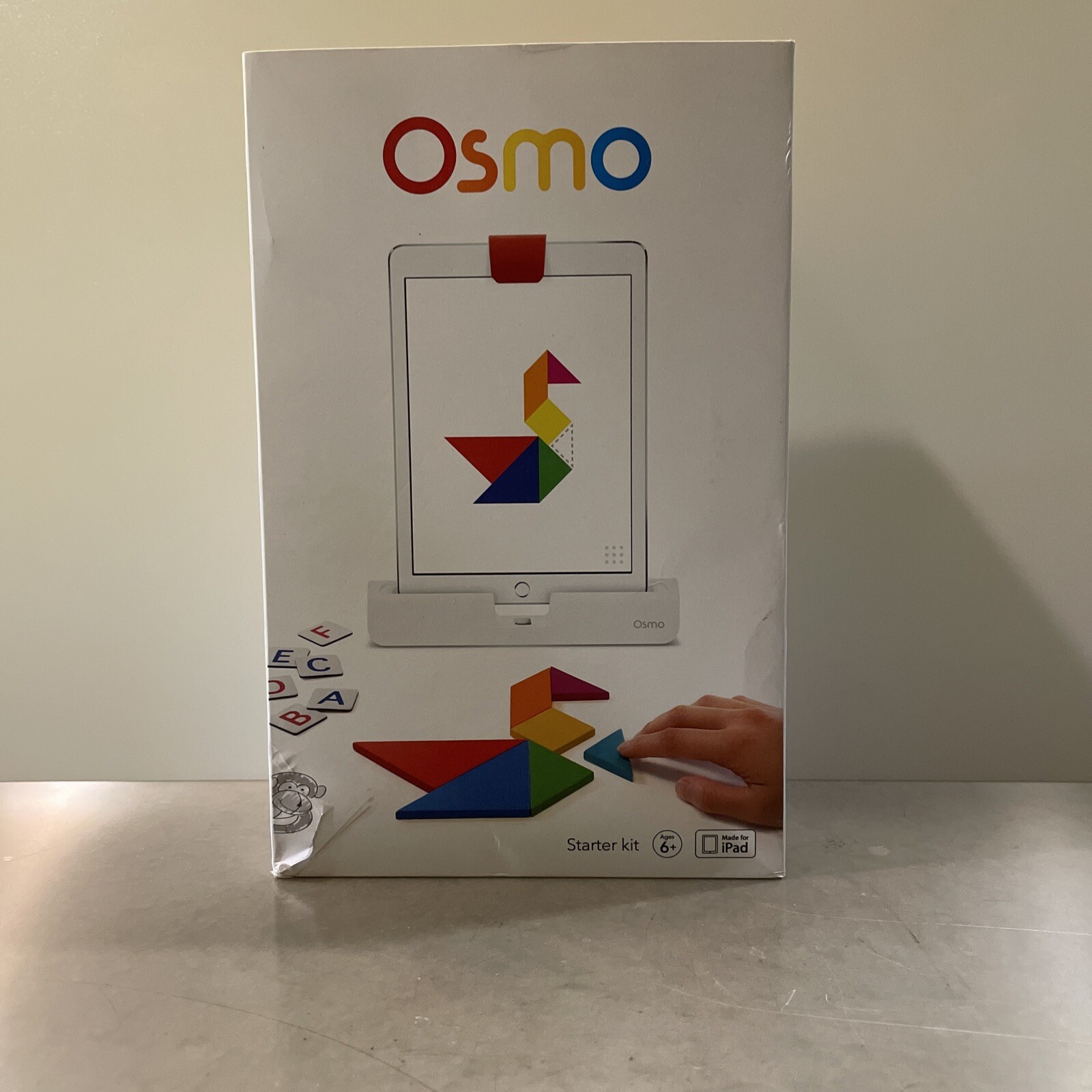 ✅ Osmo Play Beyond the Screen Starter Kit for iPad Tanagram Newton Words NIP NEW