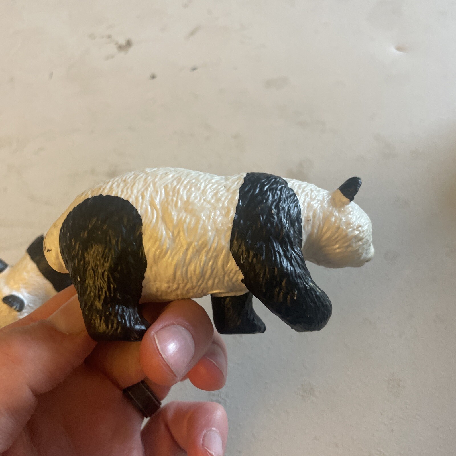 Vintage AAA Panda Bears- Heavy Plastic-PVC Animal Figures 1980’s