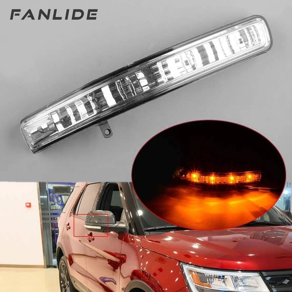 Right Mirror Turn Signal Lamp light BB5Z-13B374-A, Fit for Ford Explorer 2011-20
