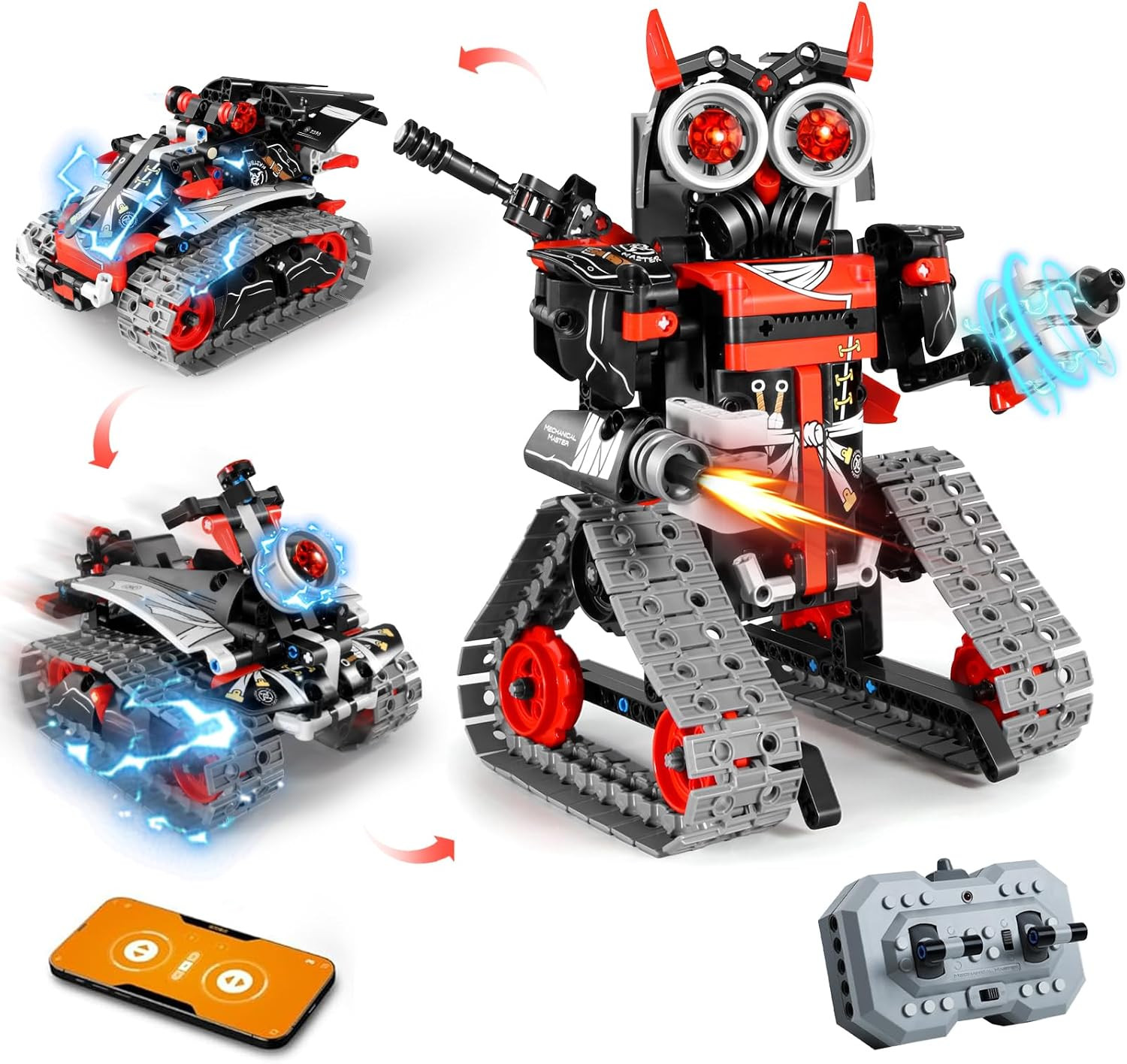 3 in 1 Robot Building Kits – STEM Toys for Kids 6 7 8 9 10 11 12+ Year Old, Birt