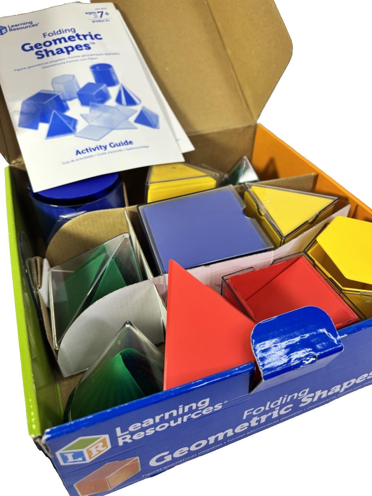 Learning Resources Folding Geometric Shapes – 16 Pieces, Ages 7+ Geometry…