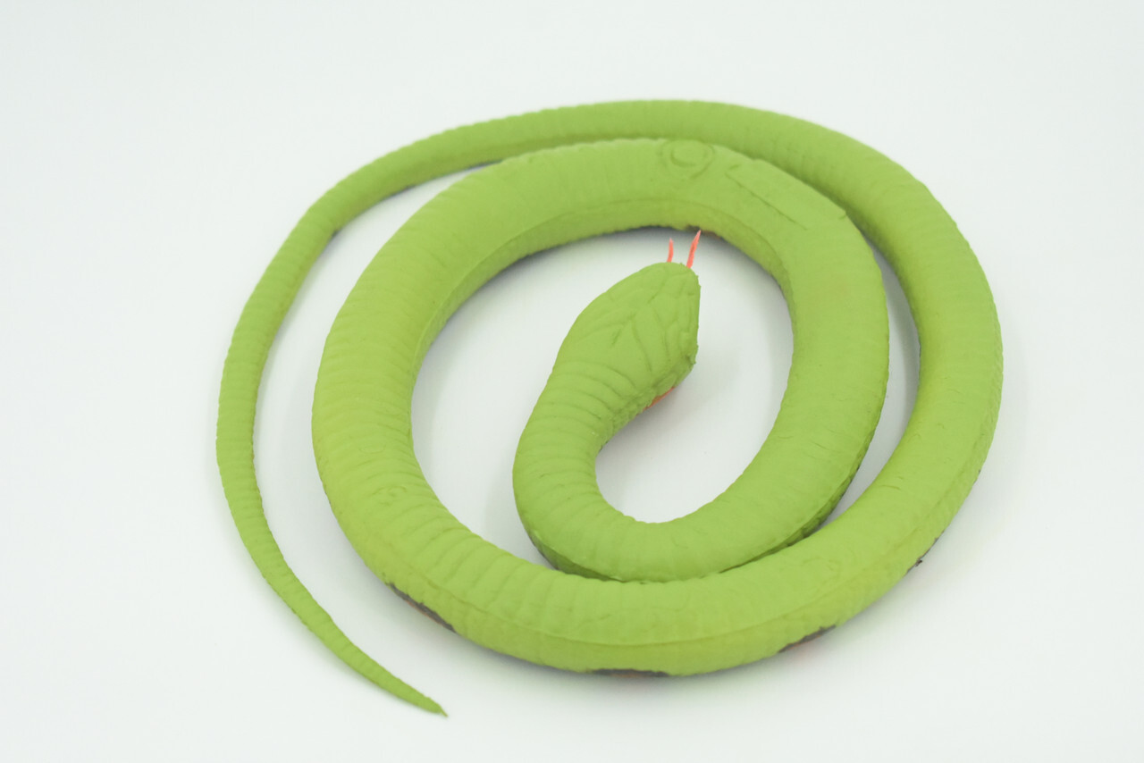 Anaconda Snake Toy, Rubber Snake, Realistic Painted Model, Gift, 42″ WR24 BB316