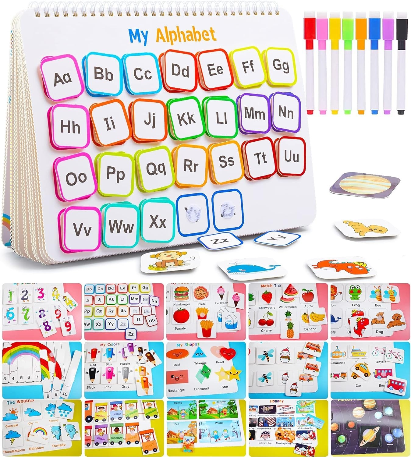 Preschool Learning Activities Binder