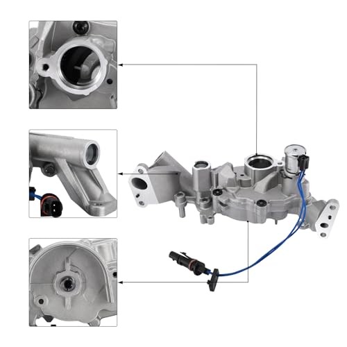 AULINK 68252670AA Oil Pump with 926-235 Solenoid Valve for Chrysler 200 300 Town