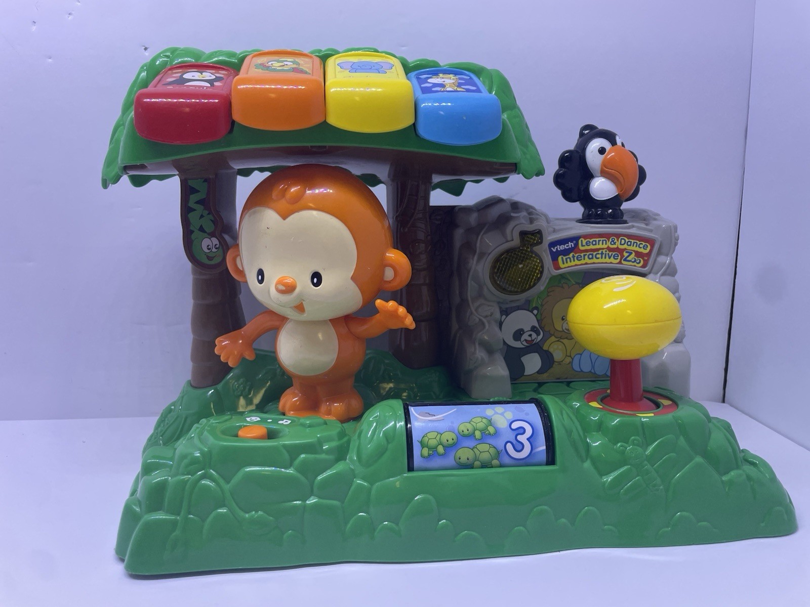 Vtech Learn & Dance Interactive Zoo Musical Light Educational Toddler Toy 11″x8″