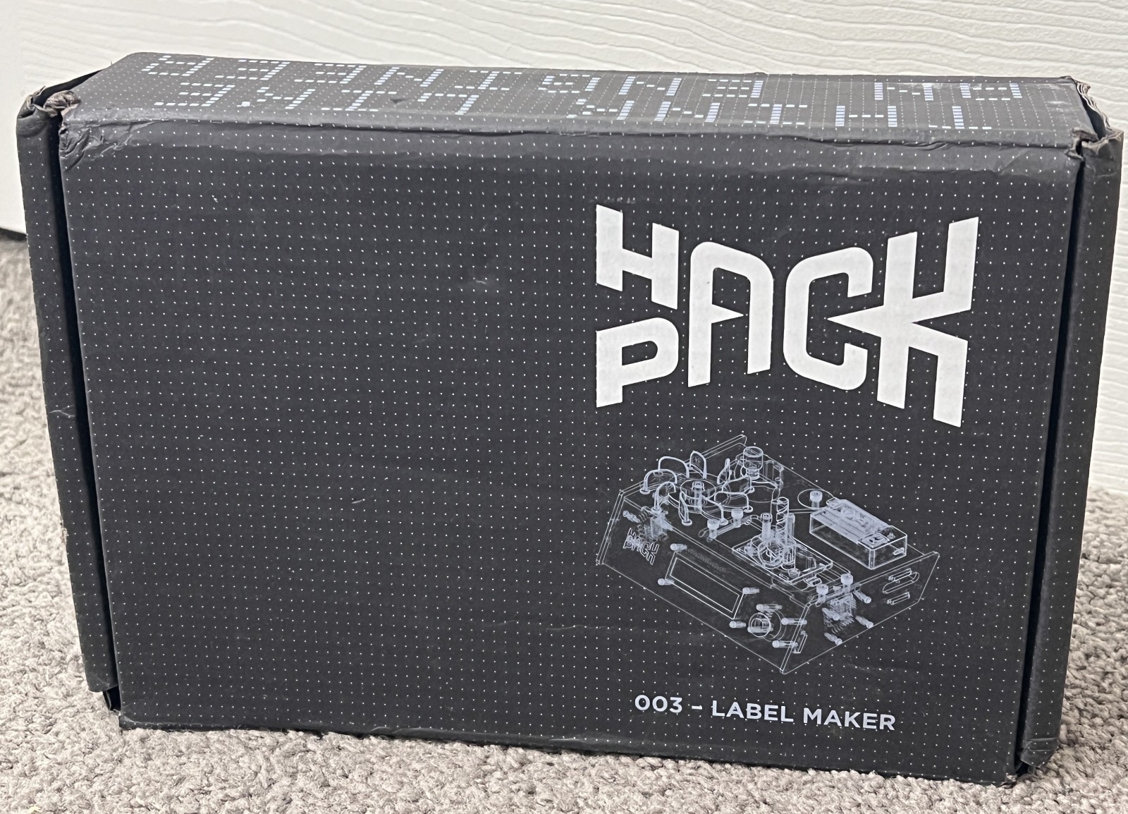 Crunch Labs By Mark Rober Hack Pack Model No. 003 Label Maker