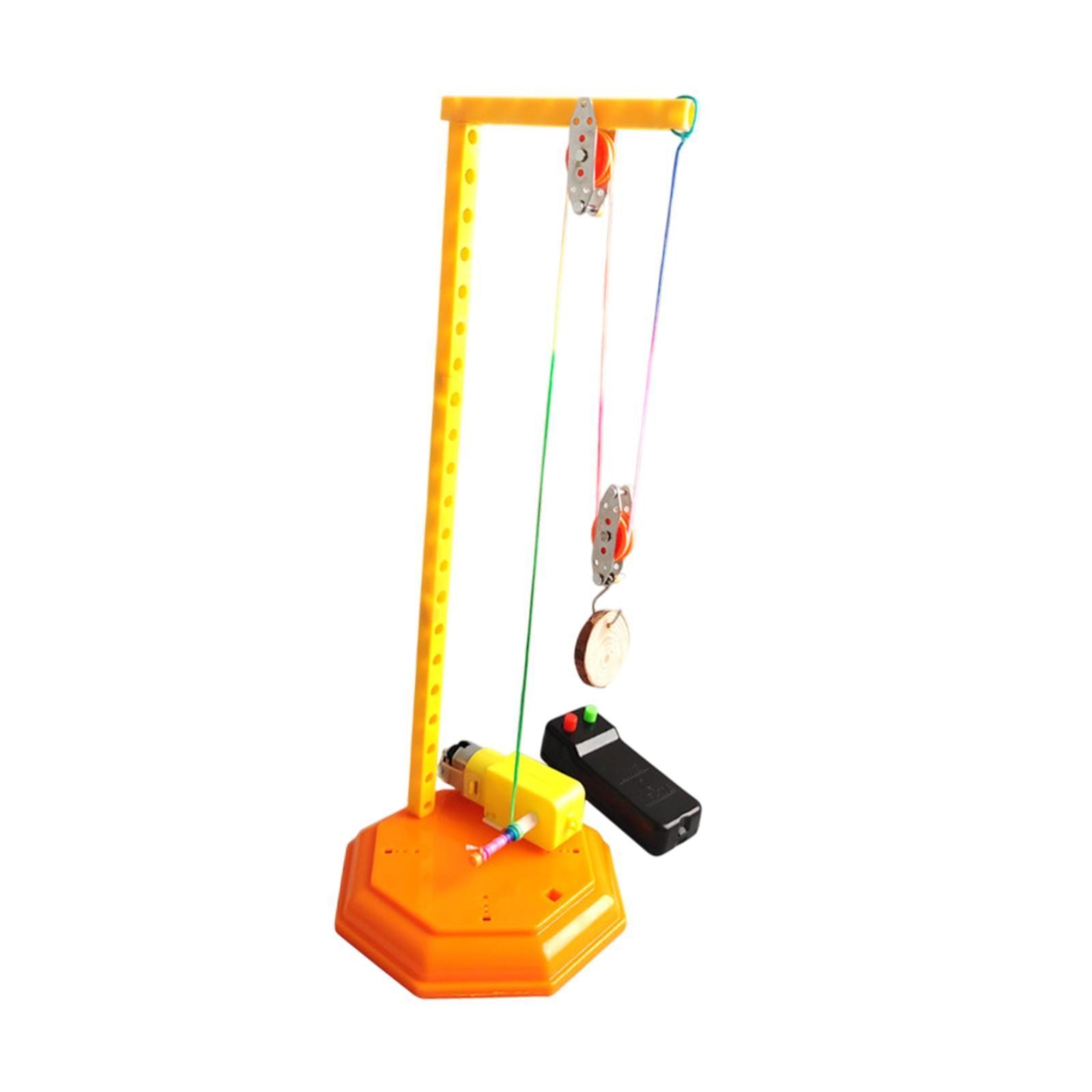 Remote Crane Toy Teaching Equipment Stem Science Kit Portable Creative Lifting