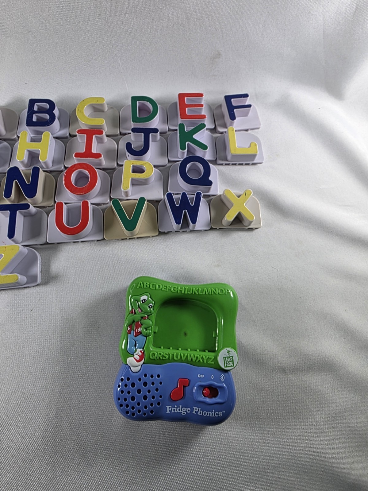 Leap Frog Fridge Phonics Alphabet Missing Letter R Magnetic Letters Tested Works