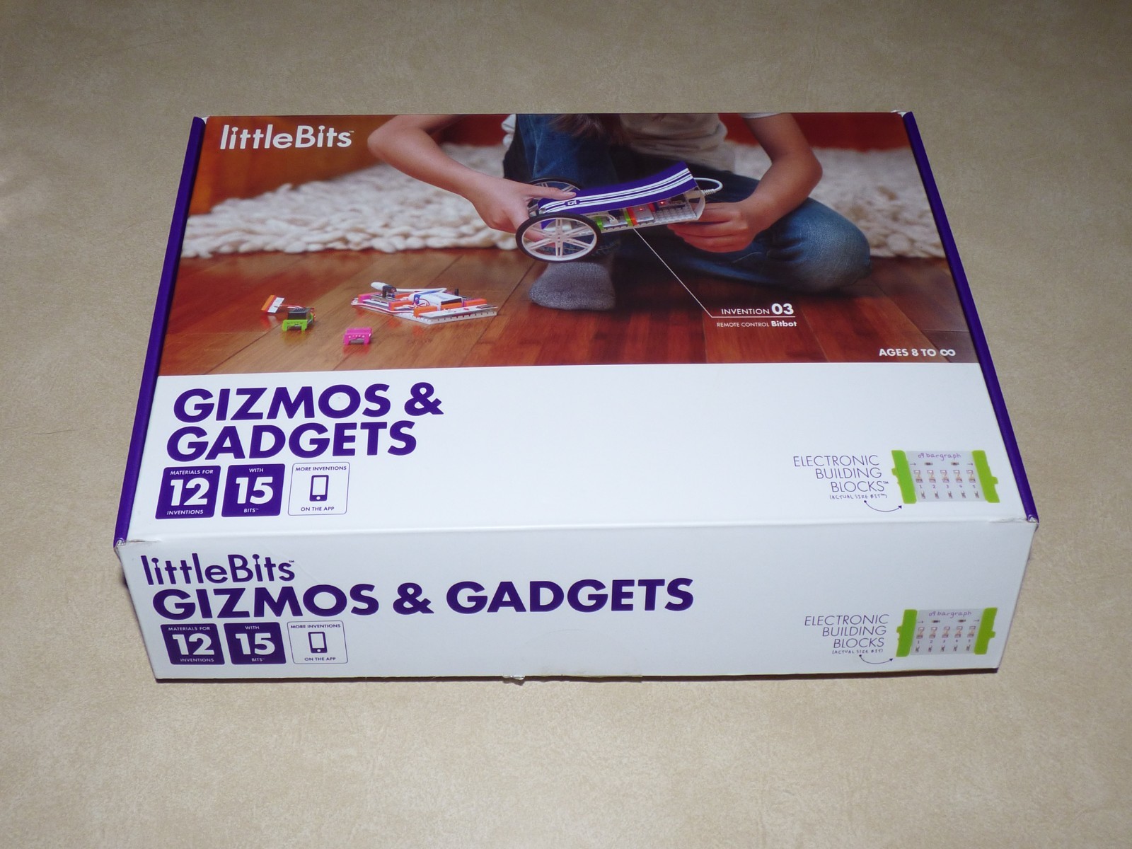 Little Bits GIZMOS & GADGETS Electronic Building Block Invention Set LittleBits