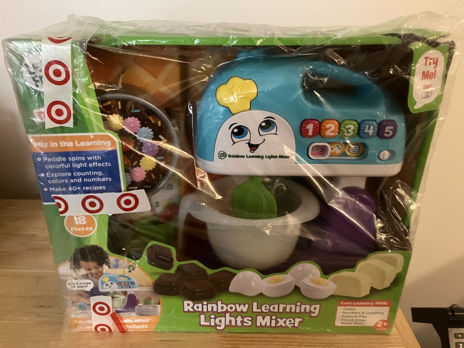 LeapFrog Rainbow Learning Lights Mixer SEE DETAILS NEW Excellent Learning Toy