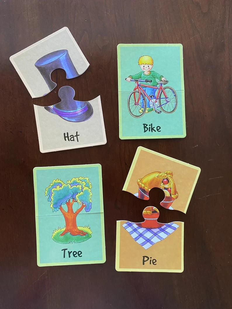 FIRST WORDS Puzzle Set by Spice Box – Early Childhood Development by Spice Box